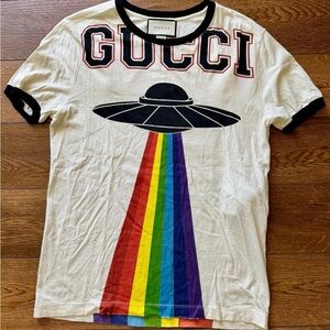 COMING SOON 🏆 Gucci UFO Dueling Tiger Limited Edition Rainbow Tee